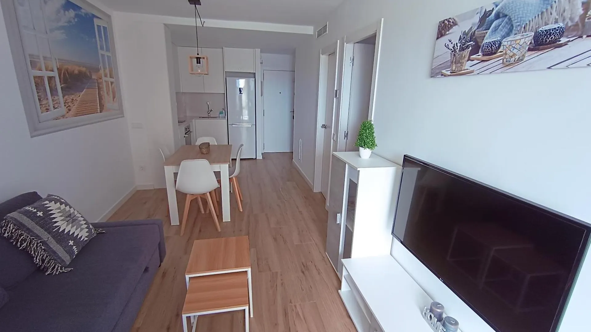 Apartamento Nuevo En Calella Totalmente Reformado Con Parking Privado